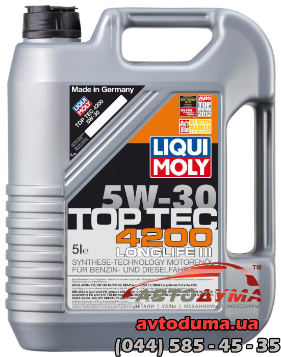 Liqui Moly Top Tec 4200 5W-30, 5л