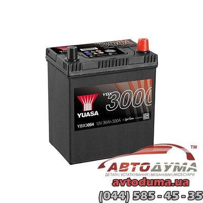 Аккумулятор YUASA YBX3000 6 СТ--R ybx3054