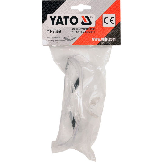 Защитные очки Yato YT-7369