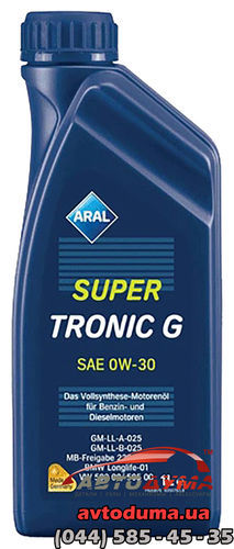 Aral SuperTronic G 0W-30, 1л