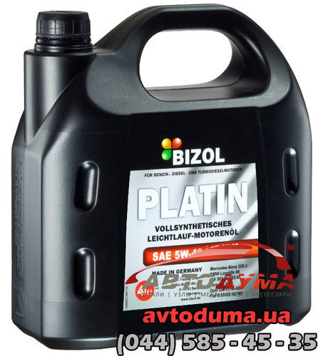 Bizol Platin 5W-40, 4л