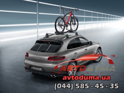 Устройство для траснпортировки велосипеда на крыше Porsche