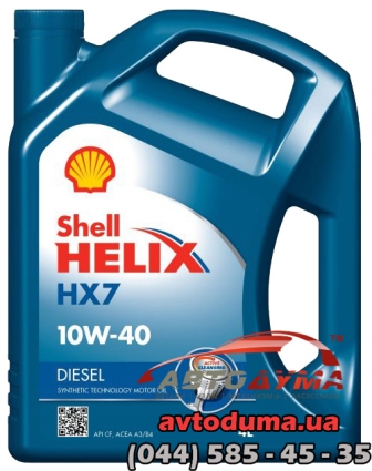 Shell Helix Diesel HX7 10W-40, 4л