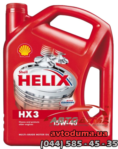 Shell Helix HX3 15W-40, 4л