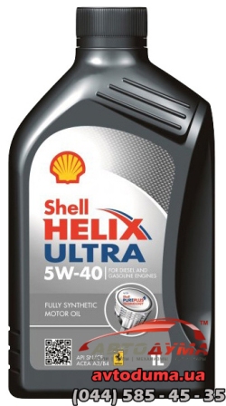 Shell Helix Ultra 5W-40, 1л