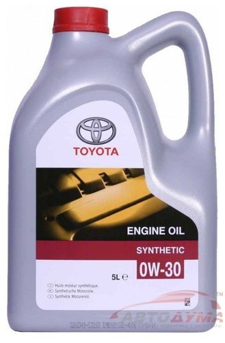 Toyota ENGINE OIL 0W-30, 5л