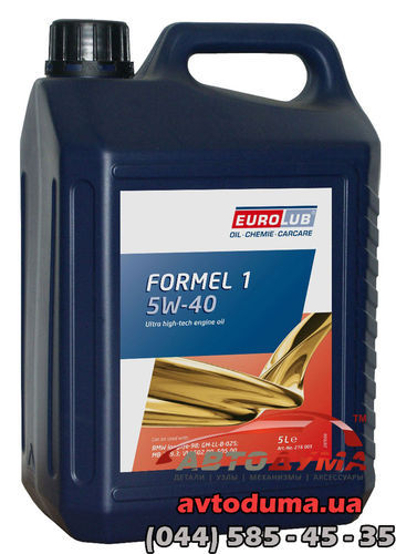 Eurolub Formel V 15W-40, 5л
