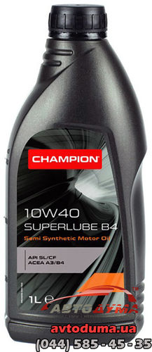 Champion Superlube Diesel 10W-40, 1л