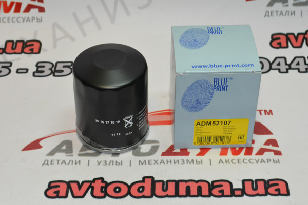 Фильтр масляный BLUE PRINT ADM52107