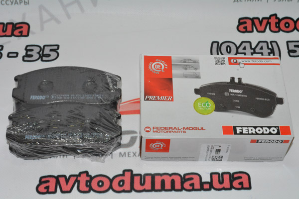 Колодки тормозные дисковые FERODO FDB759 Колодки тормозные дисковые FERODO FDB759