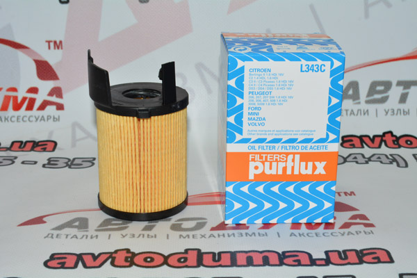 Фильтр масляный PURFLUX L343C Фильтр масляный PURFLUX L343C