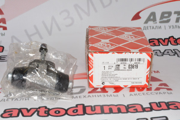 Цилиндр тормозной BILSTEIN, FEBI BILSTEIN, FEBI 03619 Цилиндр тормозной BILSTEIN, FEBI BILSTEIN, FEBI 03619