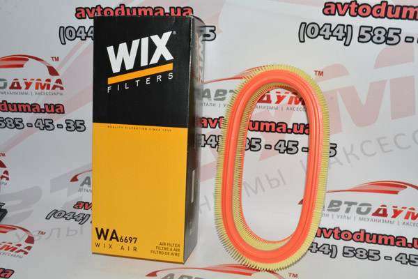 Фильтр воздушный WIX FILTERS, WIX WA6697
