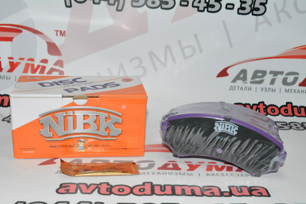 Колодки тормозные дисковые NIBK PN3414 Колодки тормозные дисковые NIBK PN3414