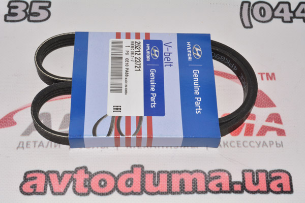 Ремень поликлиновой HYUNDAI, KIA 2521223721 Ремень поликлиновой HYUNDAI, KIA 2521223721
