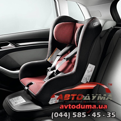 Автомобильное детское кресло Audi Isofix child seat, misano red/black 4L0019902AEUR