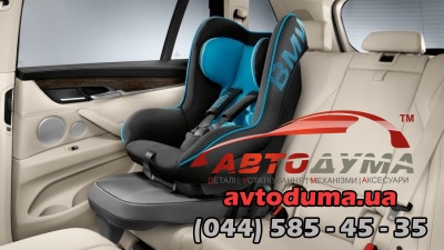 Детское автокресло BMW Junior Seat 1, Black - Blue 82222348236