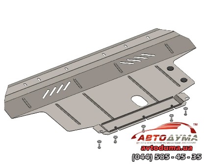 Защитный набор на FIAT Linea, 2011 -, покрытие - Standart KOLCHUGA 1037900