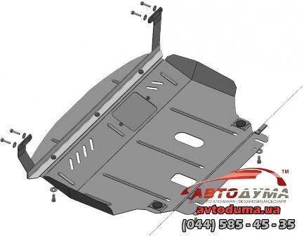 Защитный набор на Ford B-Max, 2013 -, покрытие - Standart KOLCHUGA 1026800