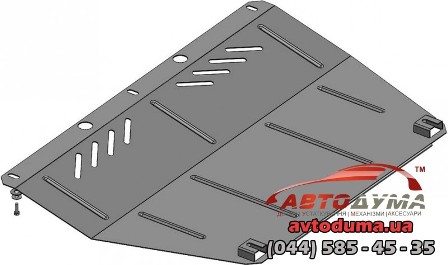 Защитный набор на Fiat L 500, 2013 -, покрытие - ZipoFlex KOLCHUGA 2049700