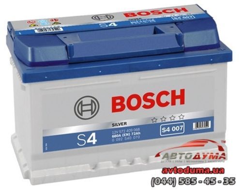 Аккумулятор BOSCH 6 СТ-72-R 0092S40070