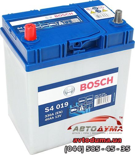 Аккумулятор BOSCH 6 СТ-40-L 0092S40190