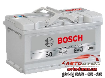 Аккумулятор BOSCH 6 СТ-85-R 0092S50100