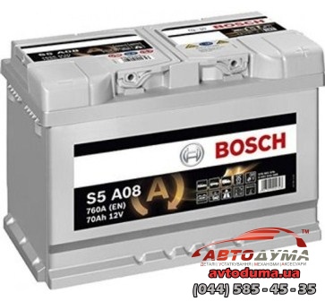 Аккумулятор BOSCH 6 СТ-70-R 0092S5A080