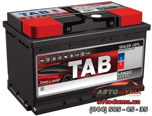 Аккумулятор TAB Magic 6 СТ-62-R TM620