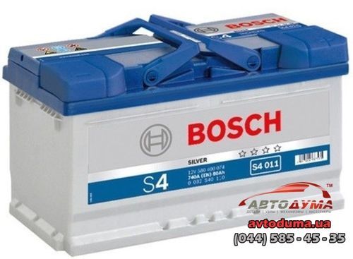 Аккумулятор Bosch 6 СТ-80-R 0092S40110