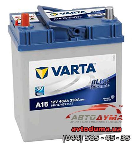 Аккумулятор Varta 6 СТ-40-L B540127033