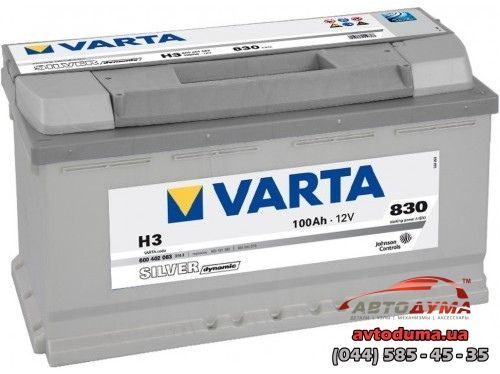 Аккумулятор Varta 6 СТ-100-R SD600402083