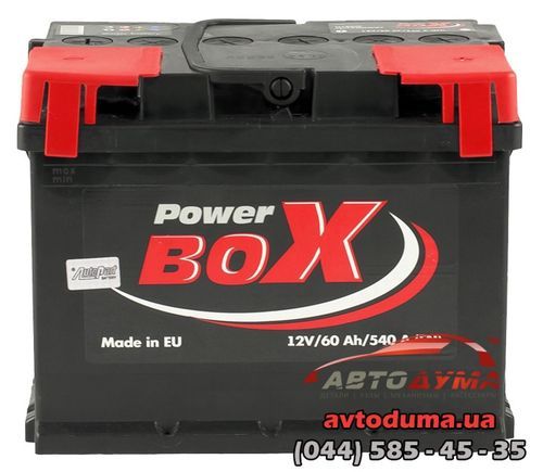 Аккумулятор PowerBox 6 СТ-60-R SLF06000