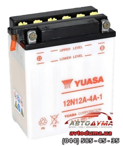 Аккумулятор YUASA 6 СТ-12-L 12N12A4A1