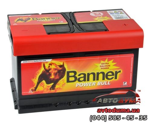 Аккумулятор Banner Power Bull 6 СТ-72-R P7209