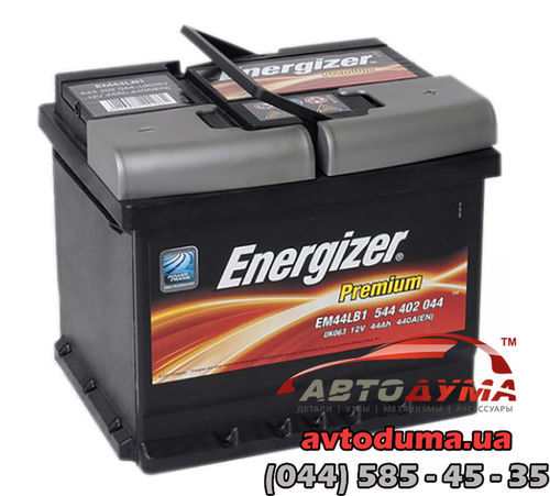 Аккумулятор Energizer Premium 6 СТ-44-R ENE044R04400769