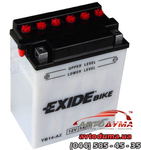 Аккумулятор Exide 14Ah 6 СТ-14-L EB14A2