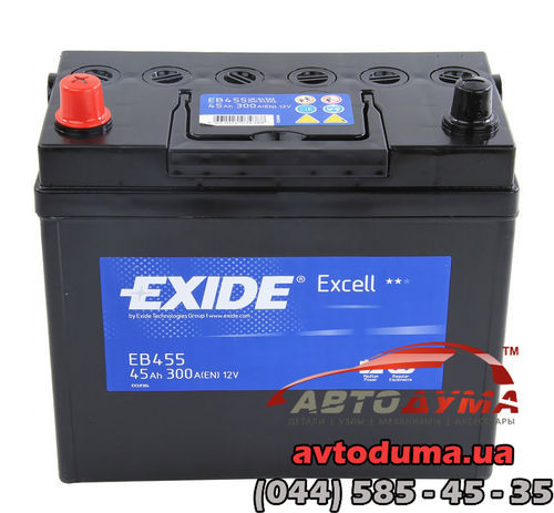Аккумулятор Exide EXCELL 6 СТ-45-L EB455