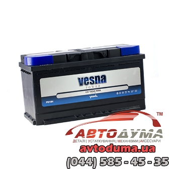 Аккумулятор Vesna 6 СТ-100-R 415100