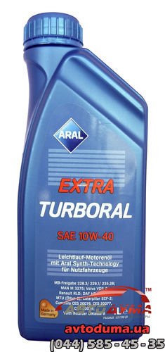 Aral ExtraTurboral 10W-40, 1л