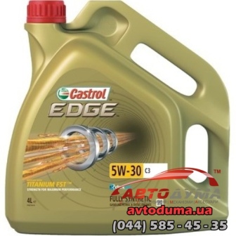 Castrol EDGE C3 TITANIUM FST 5W-30, 4л Castrol EDGE C3 TITANIUM FST 5W-30, 4л