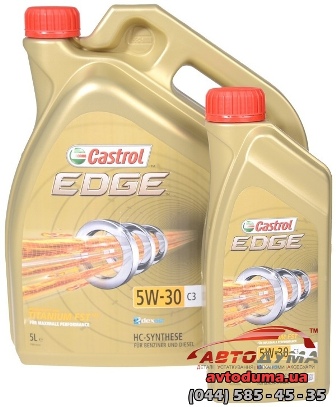 Castrol EDGE C3 TITANIUM FST 5W-30, 5л Castrol EDGE C3 TITANIUM FST 5W-30, 5л
