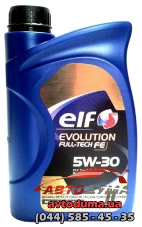 ELF EVOLUTION FULL-TECH FE 5W-30, 1л