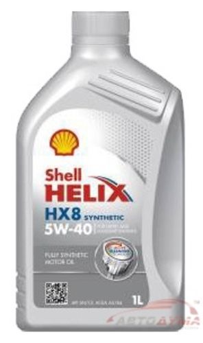 Shell Helix HX8 Synthetic 5W-40, 1л Shell Helix HX8 Synthetic 5W-40, 1л