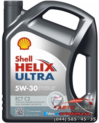 Shell Helix Ultra ECT C3 5W-30, 4л