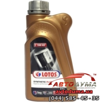 LOTOS Synthetic Plus 5W-40, 1л LOTOS Synthetic Plus 5W-40, 1л