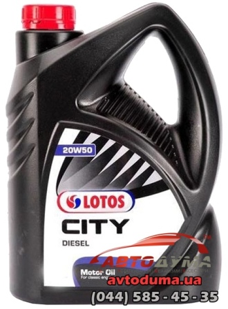 LOTOS CITY DIESEL 20W-50, 5л LOTOS CITY DIESEL 20W-50, 5л