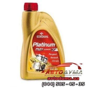ORLEN PLATINUM MaxExpert XF 5W-30, 1л ORLEN PLATINUM MaxExpert XF 5W-30, 1л