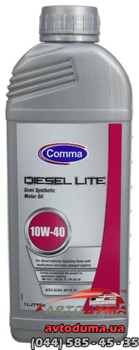 Comma Diesel Lite 10W-40, 1л