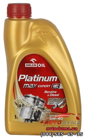 ORLEN PLATINUM MaxExpert C3 5W-40, 1л ORLEN PLATINUM MaxExpert C3 5W-40, 1л